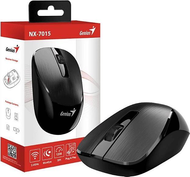 Actual product image Genius NX-7015 Wireless Black (Wireless)