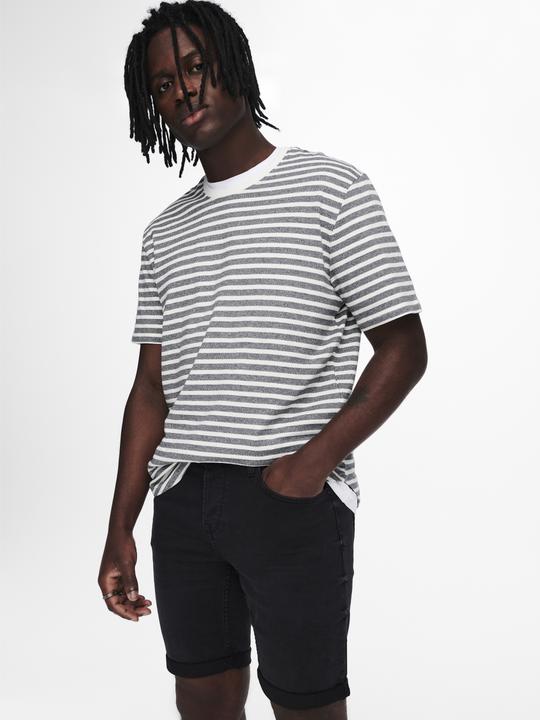 Produktbild Only & Sons Onsply Blk Jog 8581 Pim Dnm Shorts Noos (4XL)