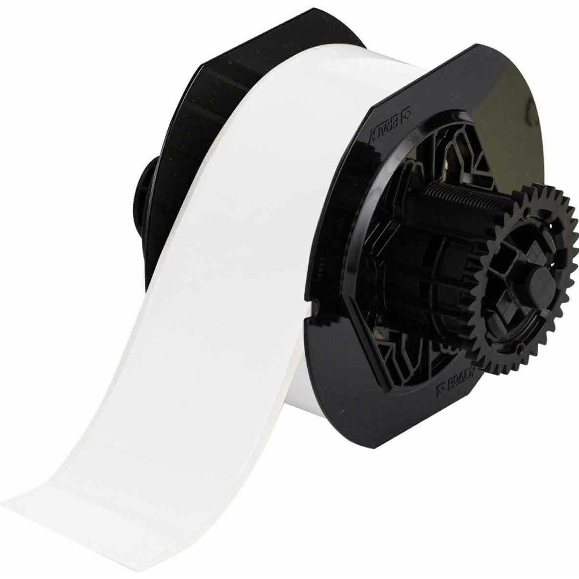 Brady, Etiketten, B30C-2250-7569-WT, Standard Vinyl, Weiss, glänzend, 57.00 mm x 30.00 m, Endlos