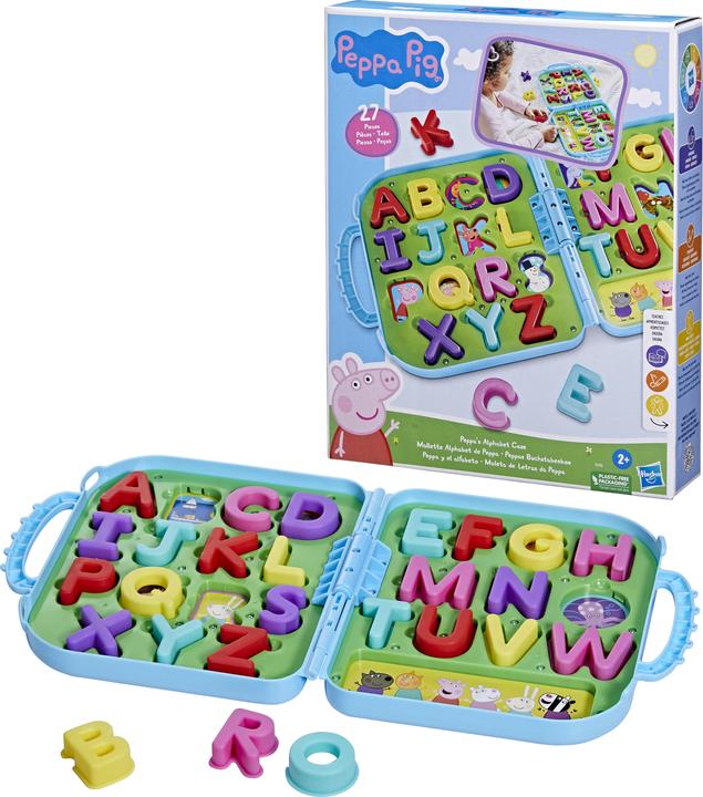 Produktbild Hasbro Peppas Buchstabenbox, Alphabet-Puzzle, Vorschul-Spielzeug