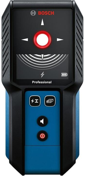 Bosch Professional Ortungsgerät GMS 120-27 mit Tasche 2 x 1,5 V LR6-Batterie (AA)
