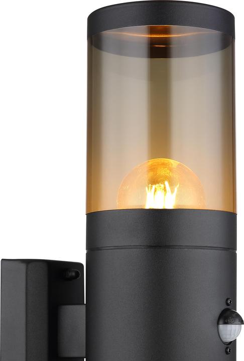 Produktbild Globo Aussenleuchte Xeloo schwarz matt 2xE27 (E27, IP44)