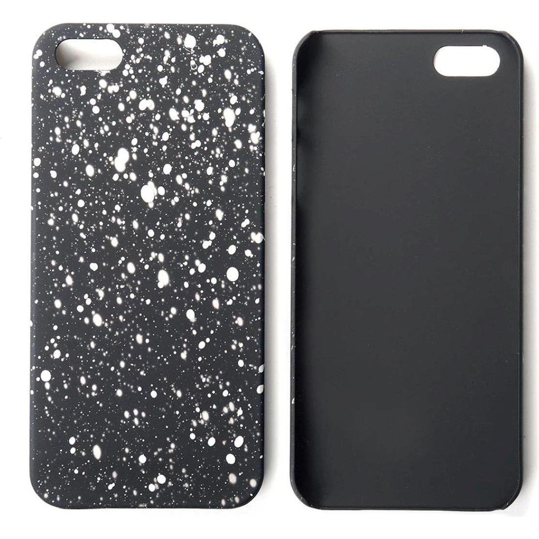 König Design Handy Hülle Schutz Case Bumper Schale für Apple iPhone 5 5s SE 3D Sterne Weiss (Apple iPhone 5), Smartphone...