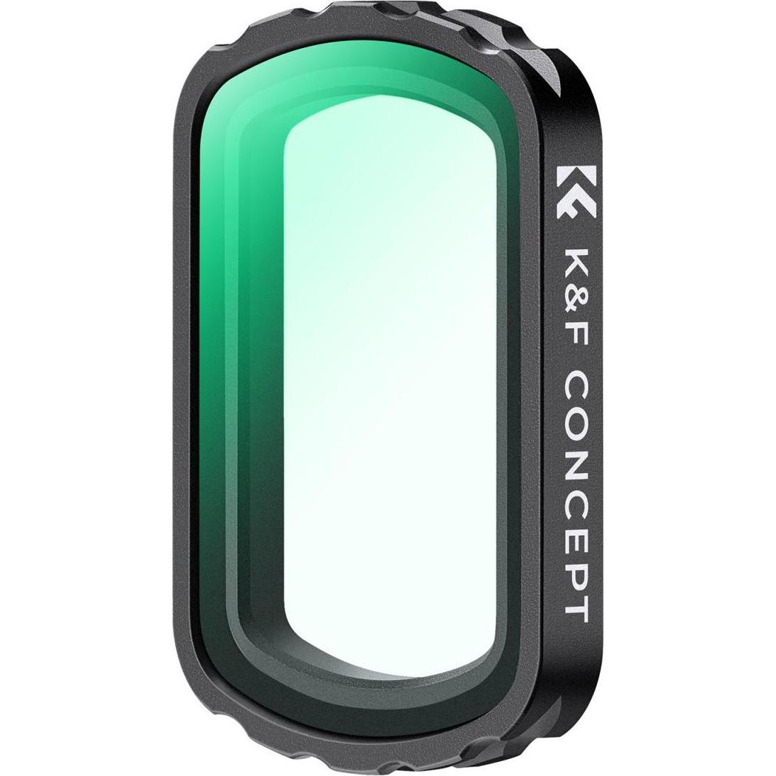 K&F Concept Magnetic UV, HD, Anti-Reflection Green Coating, Waterproof and Scratch Resistant on One Side, For OS, Action...