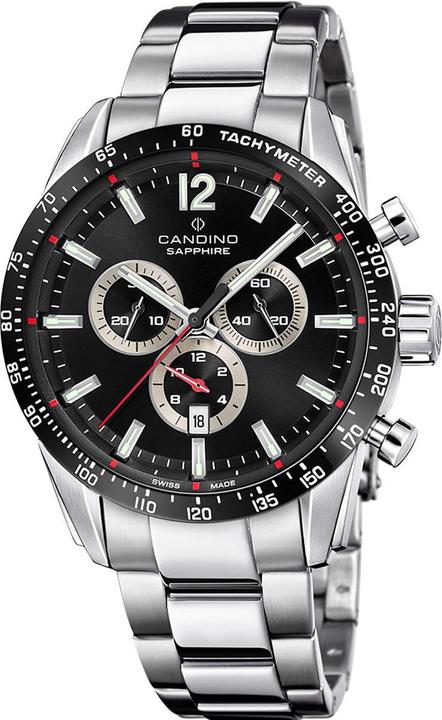 Candino Gents Chrono Timeless (Analogue wristwatch, 45 mm)