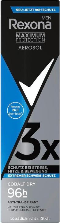 Produktbild Rexona Deo Spray Maximum Protection Cobalt Dry 150 ml (Spray, 150 ml)