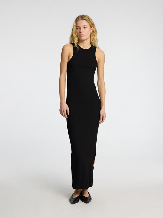 Produktbild Selected Femme Rippmuster Baumwoll Maxikleid (S)