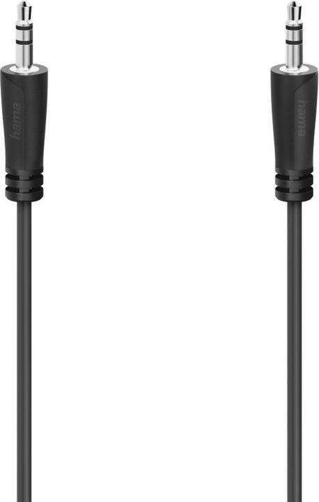 Produktbild Hama Audio-Kabel, 3,5-mm-Klinken-St. - 3,5-mm-Klinken-St., Stereo, 5,0 m (5 m, AUX Kabel)