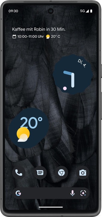 Productafbeelding Google Pixel 7 (128 GB, Obsidian, 6.30", SIM + eSIM, 50 Mpx, 5G)