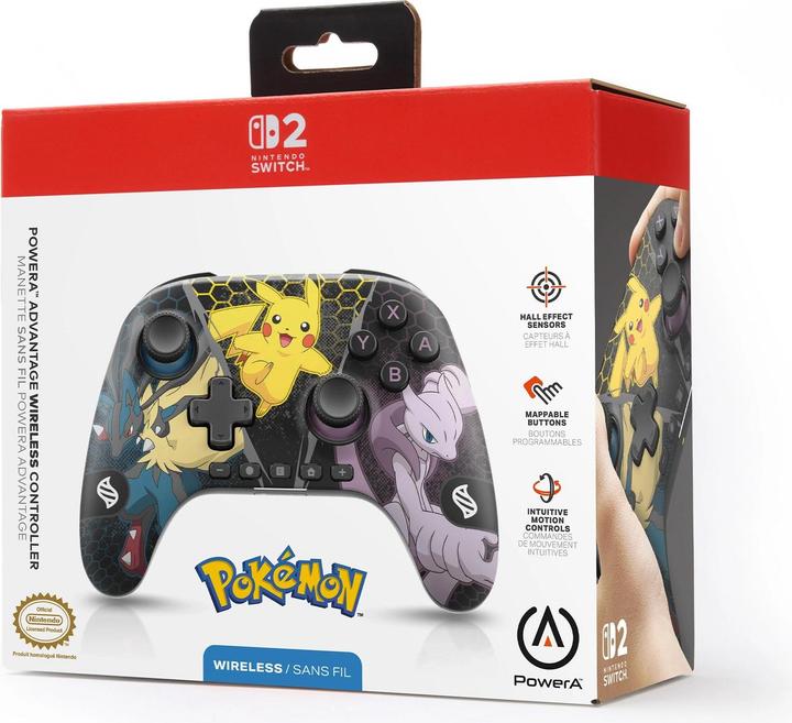 Produktbild PowerA Advantage Wireless Controller -Pokemon Mega Evolutions (Switch, Switch Lite, Switch OLED, Switch 2)