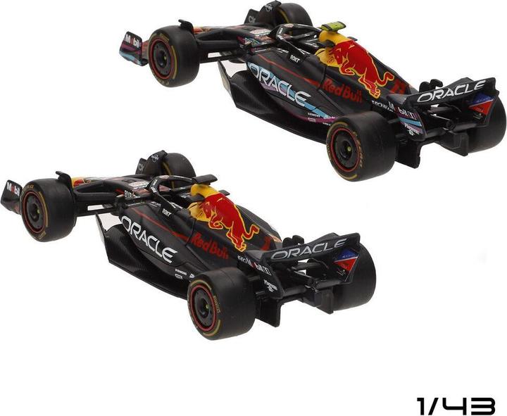 Produktbild Bburago Diecast 1:43 Race Formula Red Bull World Champion Set With 4 cars (2021/2023) Ages 3+ 18-3