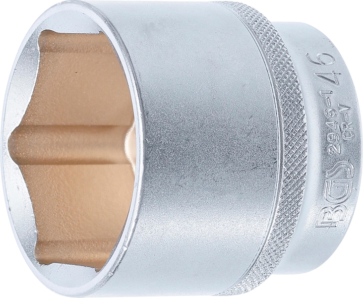 Actual product image BGS Socket, Hexagon | 12.5 mm (1/2") Drive | 46 mm (46 mm)