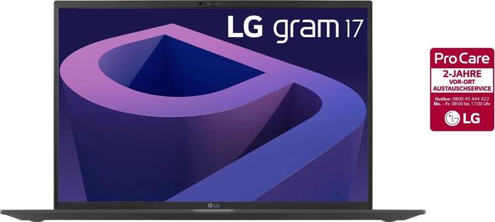 Produktbild LG Gram 17 (17", Intel Core i7-1260P, 16 GB, 512 GB, DE)