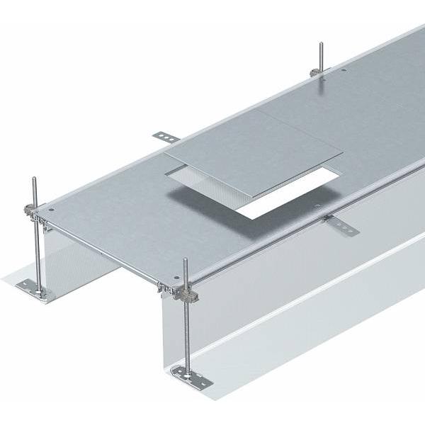 OBO Bettermann, Passaggio dei cavi, OBO OKA-G40040240D9 lunghezza unità trunking = 2400x400x240 (240 cm)