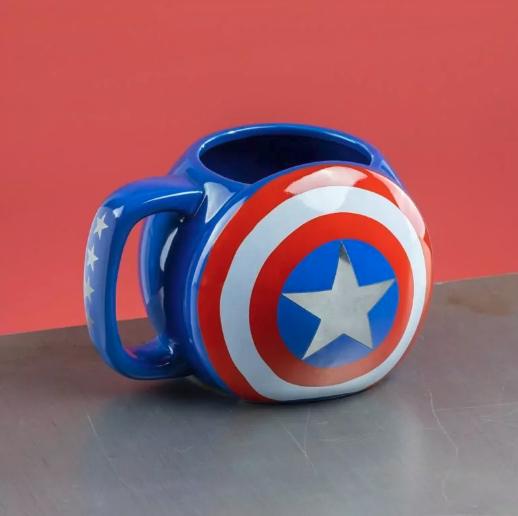 Actual product image Paladone Products Marvel mug Captain America Shield (300 ml, 1 x)