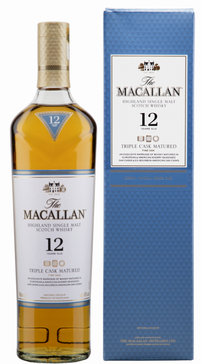 Immagine prodotto Macallan 12 anni Triple Cask (Whisky scozzese, Single Malt, 1 x 70 cl)
