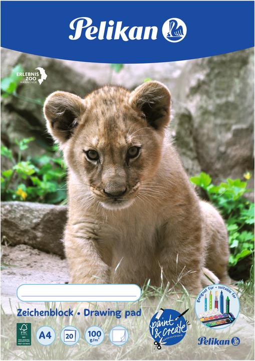 Produktbild Pelikan Zeichenblock (A4, Blanko)