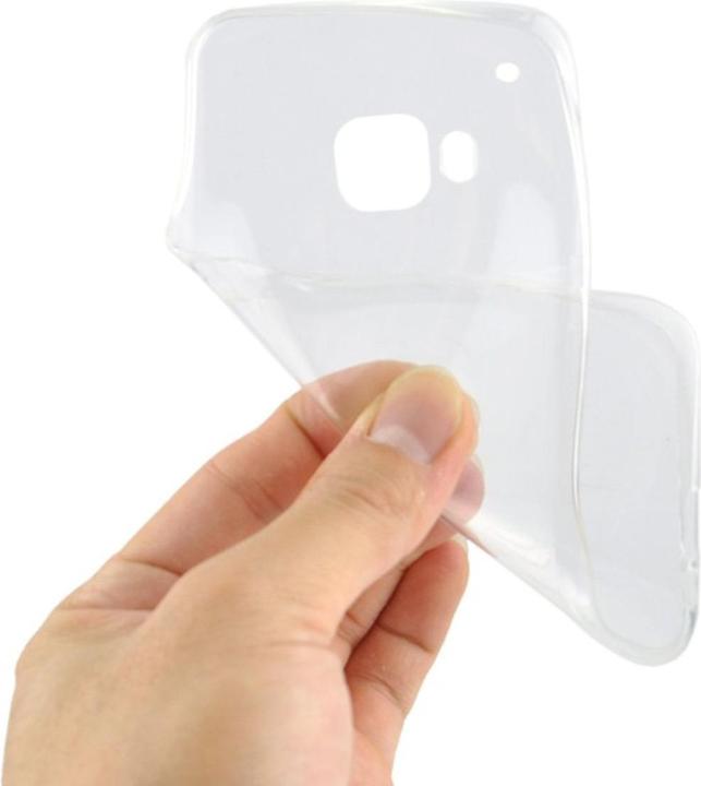 Produktbild König Design HTC One M9 Hülle Transparent Silikon Case durchsichtige Handyhülle (HTC One M9)