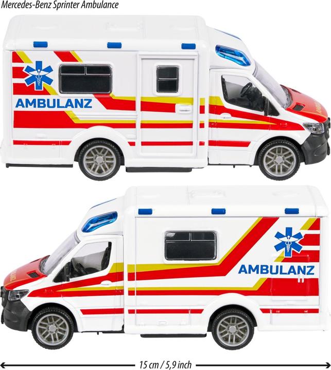 Produktbild Majorette Mercedes-Benz Sprinter Ambulance