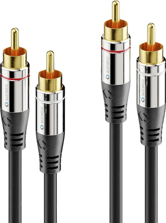 Sonero Audio-Kabel Cinch - Cinch 3 m (3 m, Cinch)