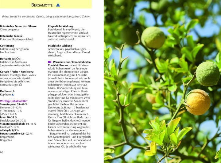 Valori nutrizionali e ingredienti Handbuch Ätherische Öle (Tedesco, Katharina Zeh, Anusati Thumm, 2024)