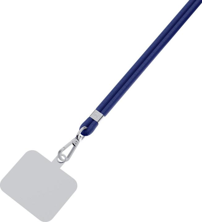 Produktbild 3MK EasyClip Dark Blue (silver) smycz do telefonu