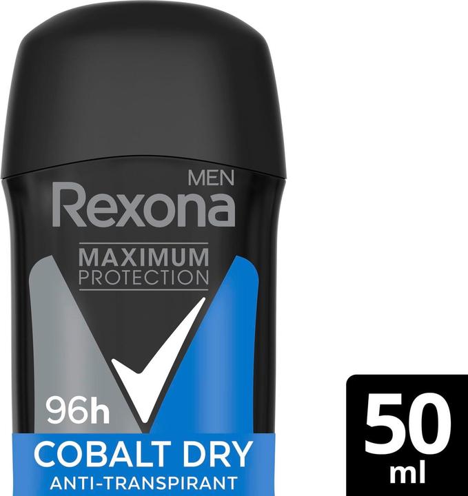 Image du produit Rexona Men Maximum Protection Deostick Anti-Transpirant Cobalt Dry 50 ml (Stick)