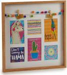 Giftdecor cornice multipla quadrata con nappe