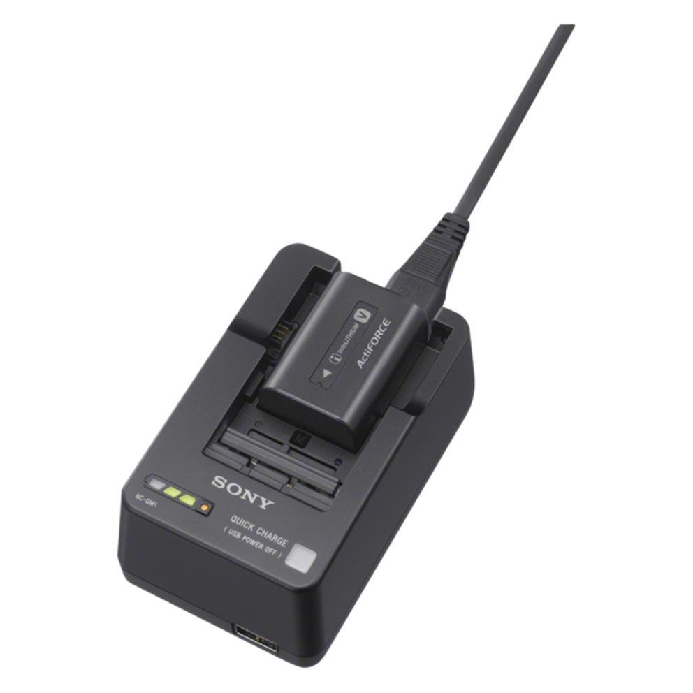 Sony Bc-Qm1 (Kamera Akku), Kamera Stromversorgung, Schwarz