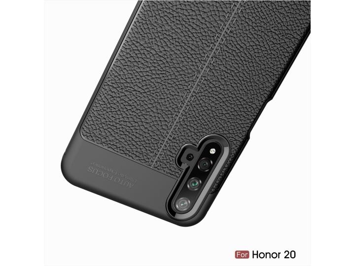 Image du produit Screenguard Housse Honor 20 Leather Design TPU Cover (Taxe 20)