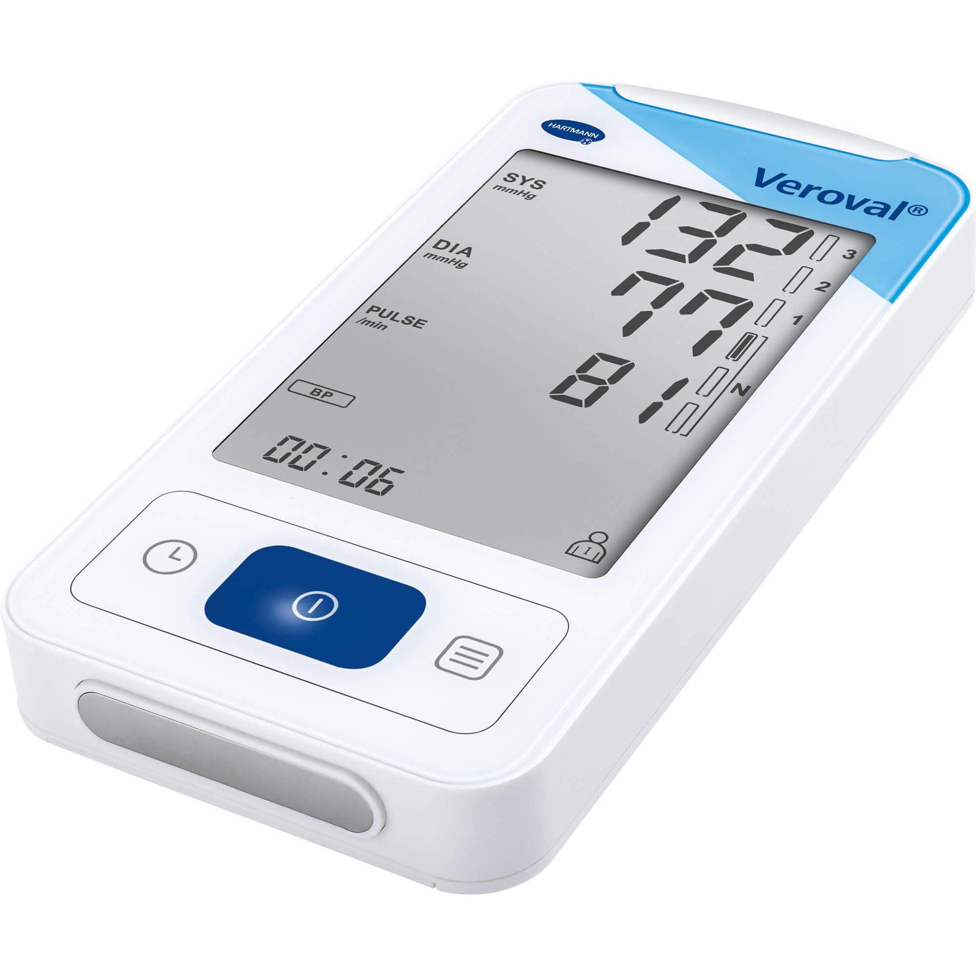 Hartmann, Blutdruckmessgerät, Veroval EKG- und Blutdruckmessgerät, Schlaganfallprophylaxe Mobile EKG-Funktion und vollau...