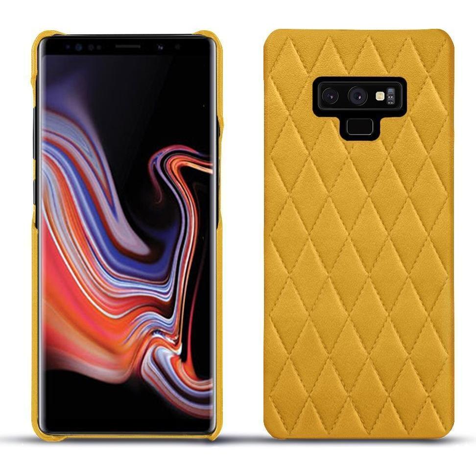 Noreve Lederschutzhülle (Samsung Galaxy Note 9), Smartphone Hülle, Orange