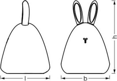 Immagine prodotto Osram NIGHTLUX TOUCH RGBW Rabbit USB