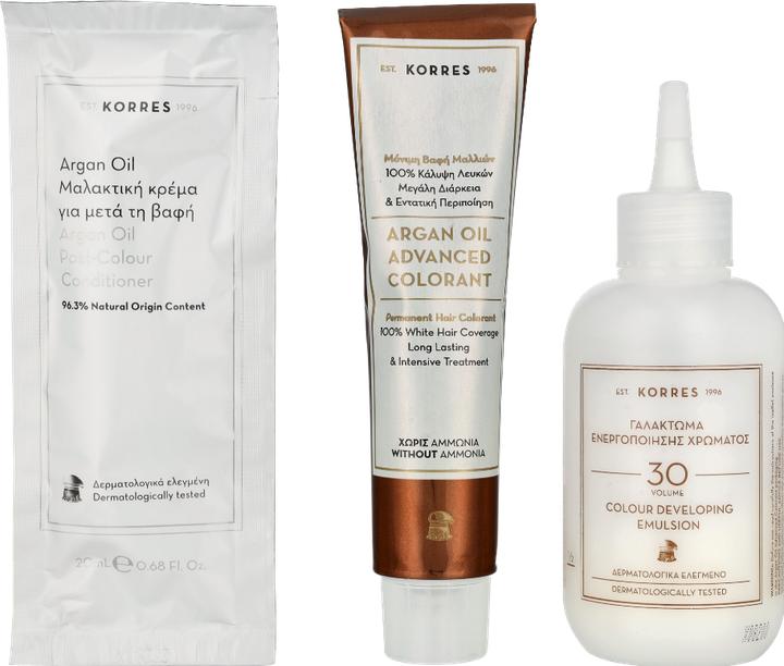 Actual product image Korres Argan Oil Hair Color (No. 8.0 - Light Blonde)