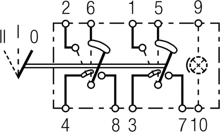 Produktbild Hella Schalter mit Kippbetätigung 6RH 004 570-041