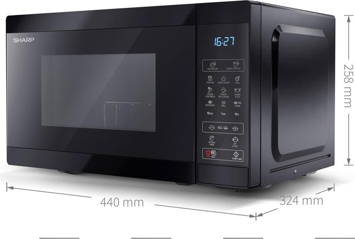 Actual product image Sharp YC-MG02E-B (20 l)