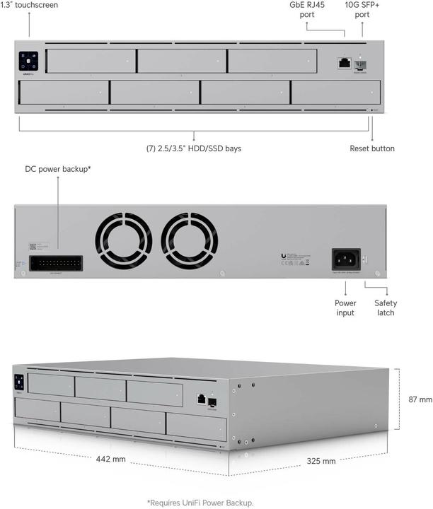 Produktbild Ubiquiti UNAS Pro (0 TB)