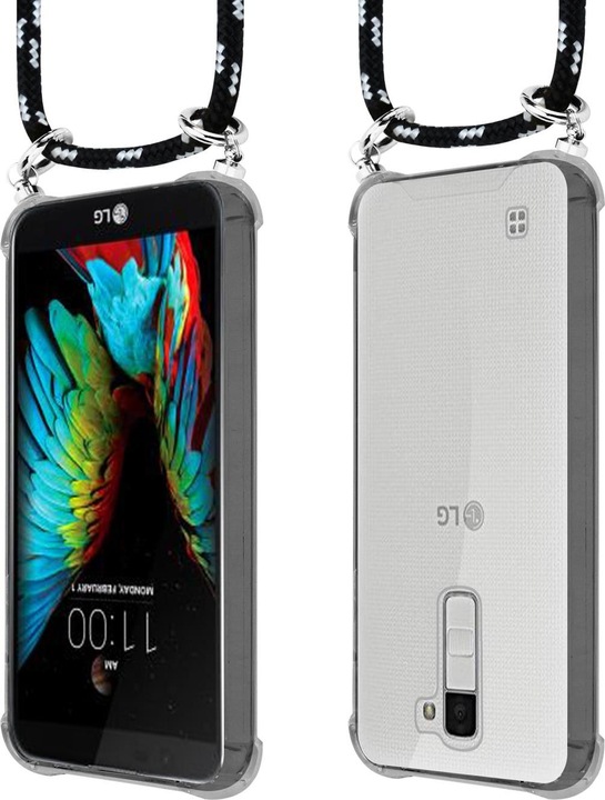 Produktbild Cadorabo TPU Handy Kette SILBER Cover