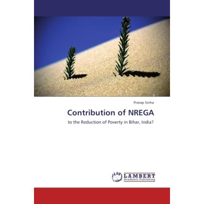 Contribution of NREGA, Fachbücher von Pratap Sinha