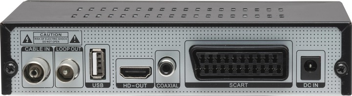 Actual product image DVBC-120, cable, Fuld HD, DVB-C, 4:3,16:9, MPEG4, JPEG (DVB-C)