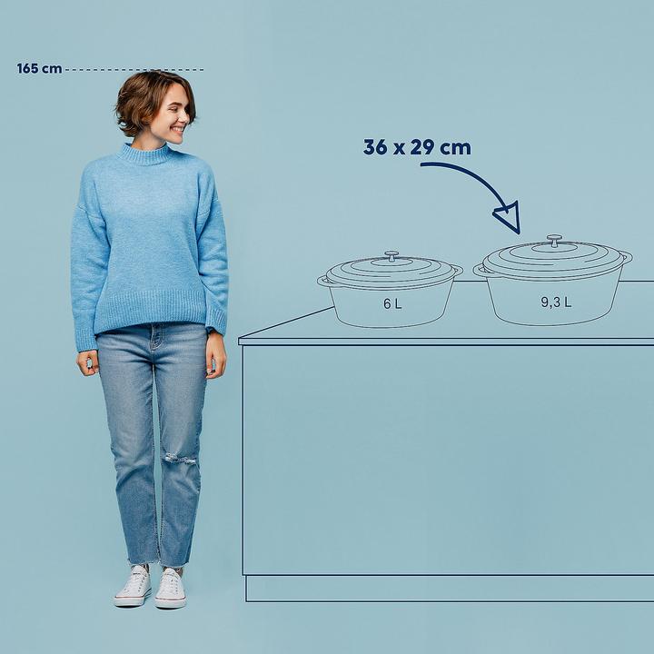 Actual product image Kela Calido (36 cm, Casserole + Stewpot, Cast iron)