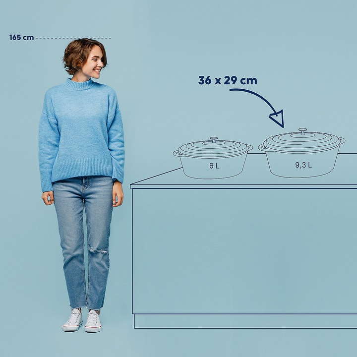 Actual product image Kela Calido (36 cm, Casserole + Stewpot, Cast iron)