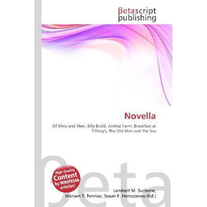 Novella, Fachbücher von Lambert M. Surhone, Mariam T. Tennoe, Susan F. Henssonow