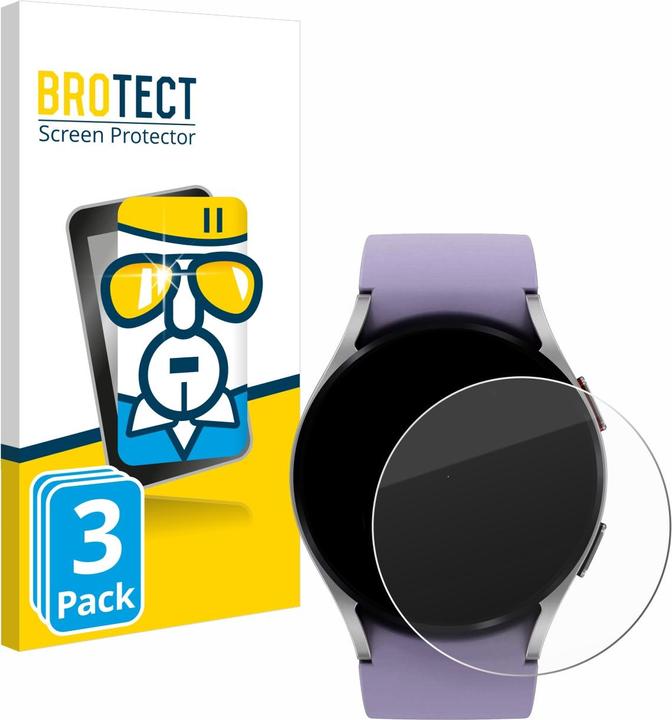 Immagine prodotto BROTECT Protezione dello schermo in vetro temperato corazzato (Galaxy Watch 5 (40 mm))