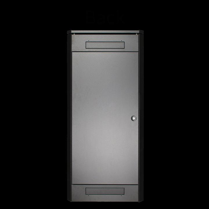 Produktbild Logon RDL26U61BL Vrijstaande rek 26U 600kg Zwart rack (26 HE, 19 Zoll Rack)