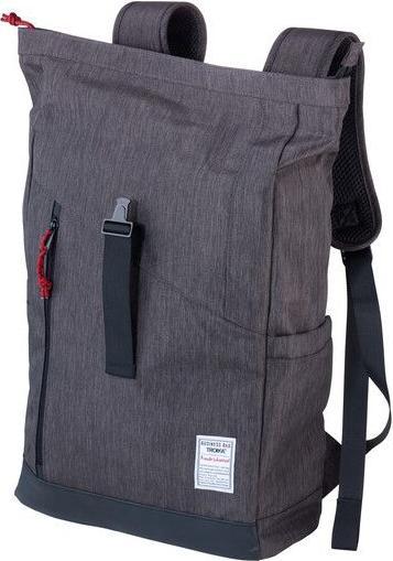 Actual product image Troika BUSINESS ROLL TOP Roll Top backpack, grey/black (15 l)