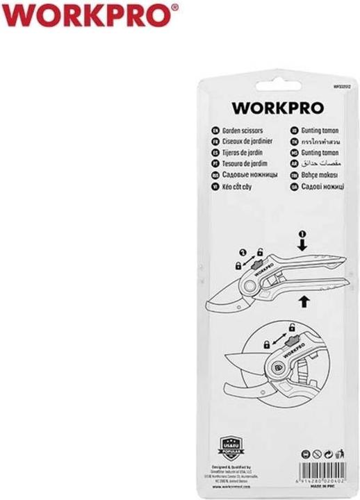 Produktbild Workpro Amboss-Schere