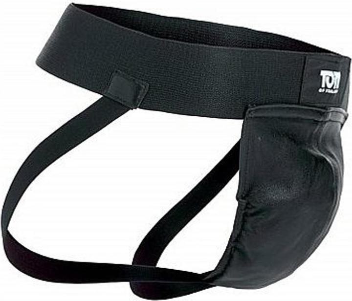 Actual product image Tom of Finland Leather Jockstrap (M, L)