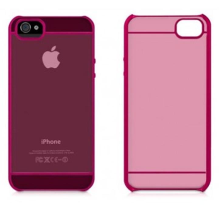 Immagine prodotto Macally Curve Hardcase per iPhone 5/5S/SE rosa (Apple iPhone 5s, Apple iPhone SE, Apple iPhone 5)