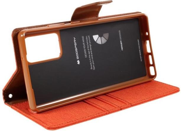 Actual product image Goospery Canvas Diary Series (Samsung Galaxy Note 20)